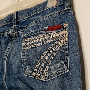 7 for all mankind size 26 jeans